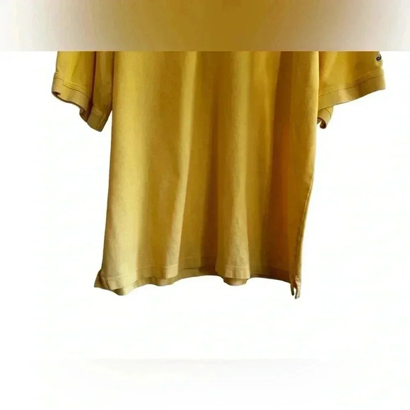 Master's Collection 100% Pima Cotton Yellow Augusta National Golf Polo L - Picture 6 of 10